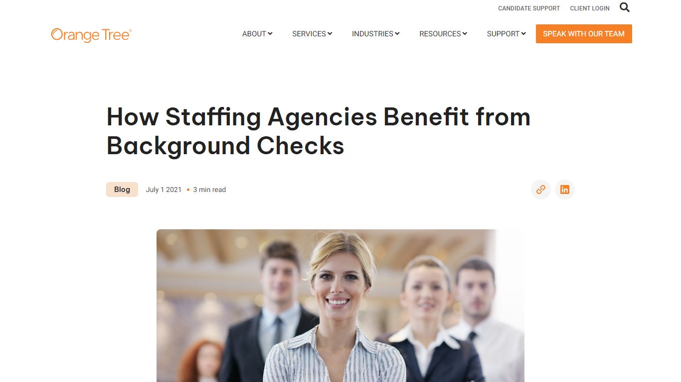 How Staffing Agencies Benefit from Background Checks